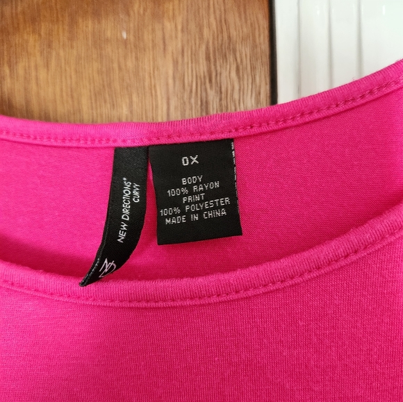 New Direction 2fer blouse - Picture 3 of 4